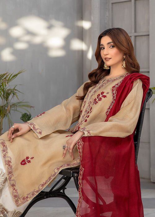 Sassi embroidered semi formals featuring applique work

