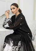 Elegant embroidered semi formals with cutwork pants

