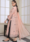 Saher Hamza embroidered semi formal with lace shalwar

