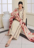 Elegant embroidered semi formal full front view

