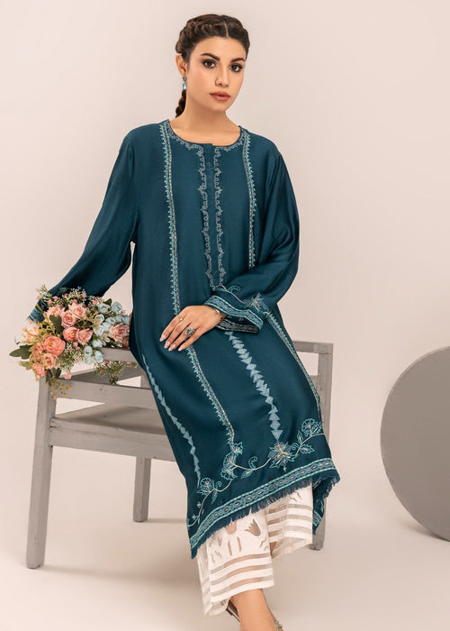 Back design of embroidered semi formal outfit

