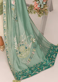 Saher Hamza sage embroidered semi formals set

