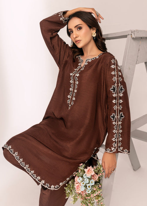 Gulzaar neckline embroidery close-up


