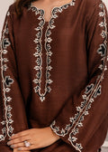 Embroidered daman of semi formal dress

