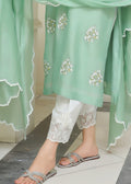 Back design of embroidered semi formal outfit

