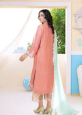 Mint green khadi net dupatta with scalloped edges – semi formals