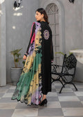Elegant embroidered semi formals back motif design

