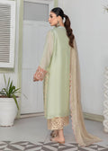 Close-up embroidered semi formals neckline detailing

