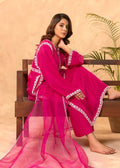 Chawal tanka embroidered organza dupatta

