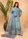 Neckline embroidery on Maya semi formal dress

