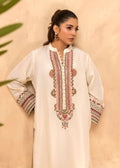 Elegant daman embroidery on semi formal dress


