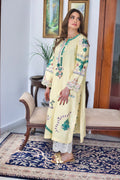 Close-up of geometric embroidery and sheesha work